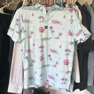 NWOT Men’s Bad Birdie golf polo